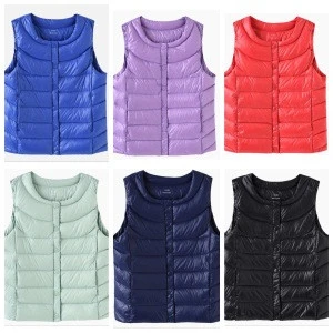 2018 Direct Factory of Women Puffer Down Vest with Lowest Factory Wholesale Prices
