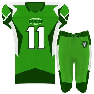 2018 High Quality Sublimated Football Uniform Custom American Football Jersey Wear