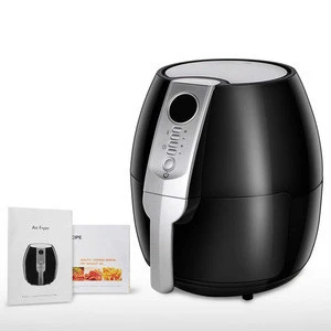 2018 household Air Fryer with LCD Screen 4.2 Quarts Oil-Free Programmable Air Roaster Easily Detachable Frying Pot Anti-scratch