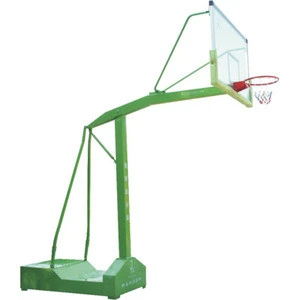 2018 top sale factory Single-arm1800*1050*40mm basketball stands china backboard basketball