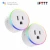 Import 2019 Hot Sale Electrical Home Remote Control Wireless Mini Socket Google Home Alexa US american Wifi Smart Plug socket from China