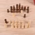 Import 2019 New Arrival Hot Sale 2.5" Height Wooden Chess Pieces Entertainment Games 32Pcs/Set from China