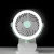 Import 2020 Battery Powered Rechargeable USB Small Desk mini clip Fan clip on Fan with LED Nightlight for Baby Stroller home office from China