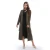 Import 2020 Casual Women Winter Brown Knitted Notched Lapel Belt Plus Size Long Trench Coats for Women from China