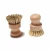Import 2020 Eco Friendly   Kitchen  Scrub Brushes Bamboo Round Mini Pot Brush Wooden Dish Brush For Vegetable Cleaning from China