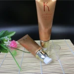 2020 factory customized pe BB cream lean tube plastic pe coated round tube