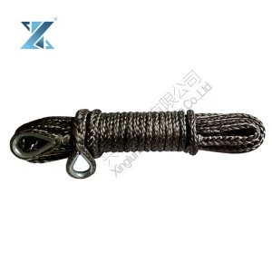2020 Hot-sale J-MAX UHMWPE Fiber 12000-15000lbs Synthetic Winch Rope for electric winch used 4x4 off-road