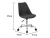 Import 2020 modern Official black convenient durable and  high quality Swivel  office chair promotion wholesale from China