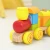 Import 2020 New design wooden train toys brick blocks for kids intellect DIY assembly eco-friendly from China