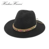 2020 New Women Summer Sun Straw Hat Fashion Fedora Panama Hat for men