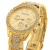Import 2020  wholesale fashion quartz luxury iced out wristwatches Gold Diamond Watch for hip hop men from China