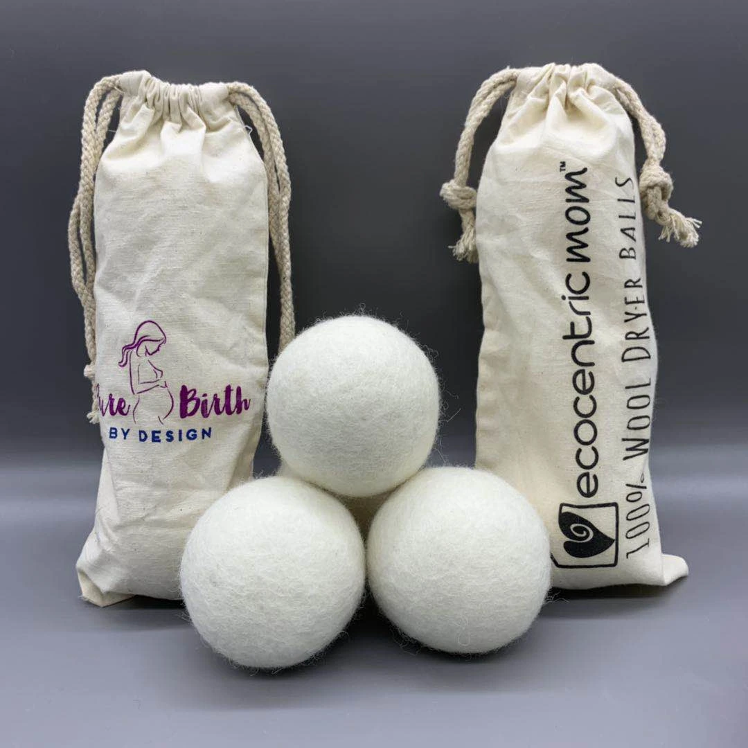 2021 bestseller amazon organic handmade 100% new zealand wool dryer balls in stock
