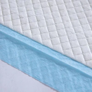 2021 Cheap Bulk Best Selling Comfortable Absorbent Mats Blue Under Pads Sheet