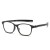 2021 Fashion Magnetic Readers Magnet blue light blocking reading glasses with adjustable silicone arms blue locker