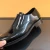 Import 2021 fashion  On Business Formal Dress Shoes Men Leather Shoes Shiny leather shoes Rubber wear-resistant combination bottom from China