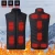 Import 2021 Heated Jacket Fashion Men Coat Intelligent USB Electric Heating Thermal Warm Clothes Winter Heated hunting Vest from China