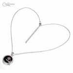 2021 Necklace Chunky 925 Sterling Silver Necklace China Hot Selling Flower Fashion Simple Necklace Women Jewelry 925 Silver