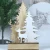 Import 2021 new Christmas forest scene wooden elk tree statues home decor with led from China
