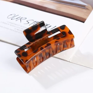 2021 new hot selling hair claw clips big claw hair clips  tortoiseshell claw clip for women