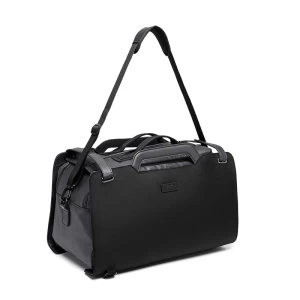 2021 Wholesale Custom Low MOQ PVC Anti-cutting Luggage Bag PU leather  Shoulder Bag Mens Weekend Duffel Large Travel Bags