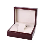 2021New style OEM customizable watch display box watch box leather watch box single