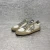 Import 2024 Free Shipping Ball Star Ltd in Canvas and Nappa with Bronze Metallic Leather Star Sneakers from China