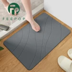 2024 New Magic Stone Fast Drying Water Absorbent Diatomaceous Earth Bathmat