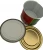 202#Bottom Cover Storage Metal Tomato Paste Jar Tinplate Canned