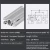Import 2040 industrial V slot t track aluminium frame material, extruded aluminium profile from China