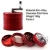 Import 2.2 Inch 4 Piece Premium Tobacco Spice Herb Grinder with Mill Handle from China
