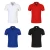 Import 220 gram 100% cotton 12 plain colors summer  breathable polo shirt custom OEM men polo t-shirts from China