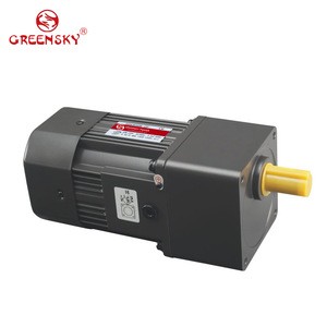 220v 230v 1 Phase Small AC Induction Gear Reduction Gearbox Motor Electric Engine
