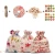 Import 24 Christmas decorations and hung small advent Calendar Christmas cotton and linen bag set Christmas Gift bags from China