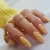 Import 24pcs Nails Coffin Glossy Artificial Nebula Nails Art Girls Ballerina Full Cover Fingernails Tips Fake Nails from China