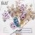 Import 25 Designs 3D Flower Nail Art Decor Sticker Decals from China