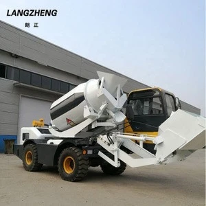 2.5Cubic Meters Capacity Self Loading Cement Mixing Truck