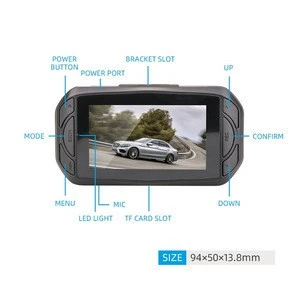 2.7 Inch LCD Display HD 1080P Car Recorder Dashboard DVR Camera G-sensor