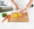 Import 3 Piece Bamboo Cutting Board Set Serving Vegetables Meat Kitchen Chopping Butcher Block from China