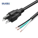 3 Pin Stripped And Tinned 3pin Canada Ac Cable Us America 125v Power Cord With Usa Plug