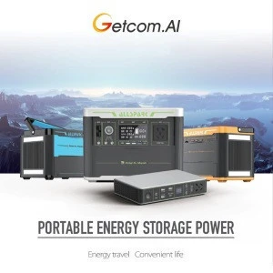 300W Portable Energy Storage AC/DC System Solar Power with LFP Battery for Outdoor Home Supply
