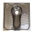 Import 304 stainless steel squatting pan stainless steel pedestal pan stainless steel urinal from China