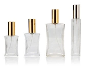 Premium Glass Clear Perfume Bottles in 30ml, 50ml, 100ml Sizes