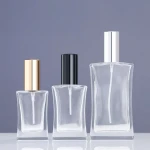 30ml & 50ml Refillable Glass Thick Spray Perfume Bottle Fancy Gift Set for Cosmetic Use Empty Atomizer Bottles for Makeup