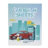 30pcs Car Washing Detergent Sheets High Foam Washing Car Cleaning Tablets Deep Cleaning Detergent Sheets