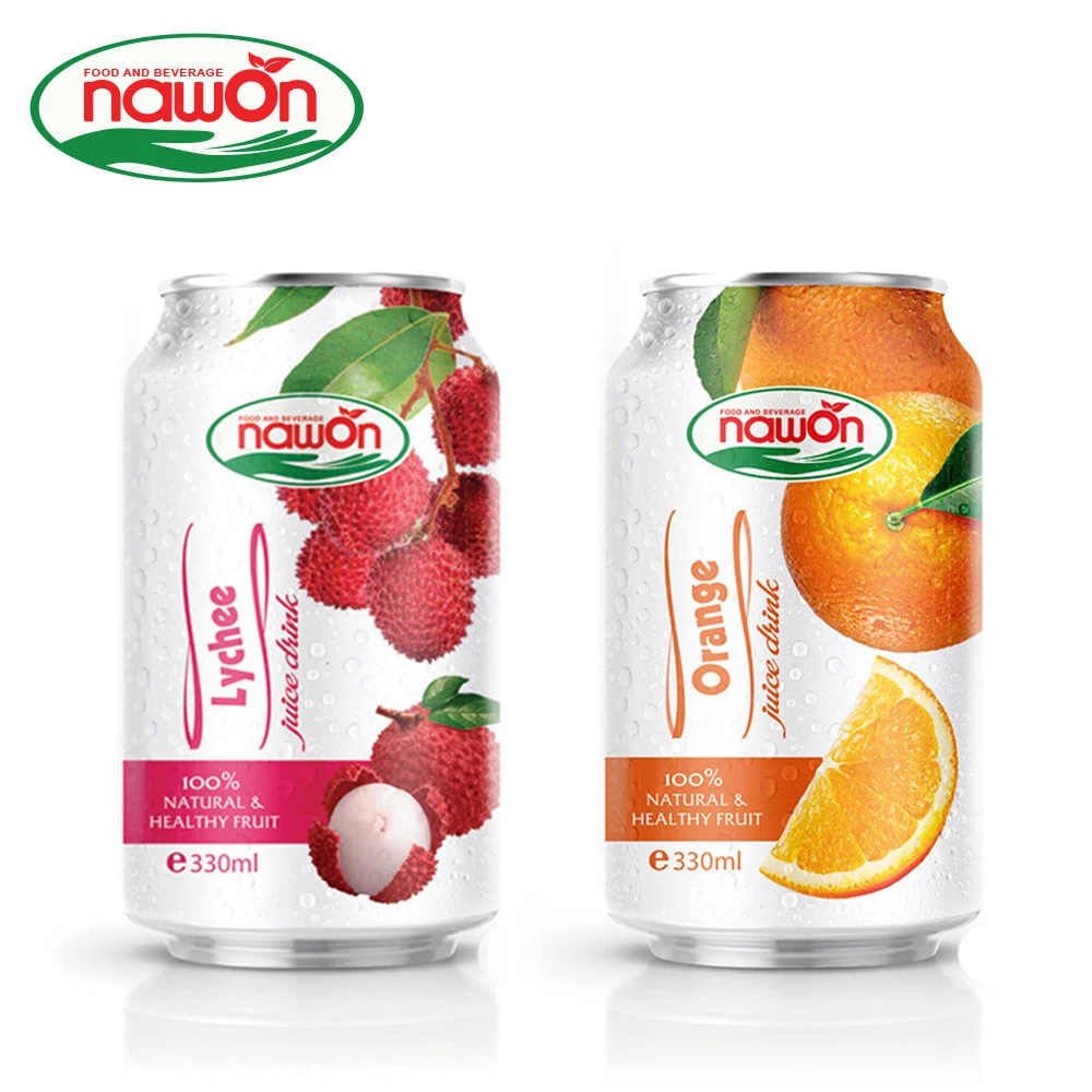 330ml NAWON Canned High Quality Tropical Original Mango Juice Pouch Lowers Cholesterol Levels Suppliers