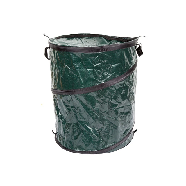 33gallon 125L Collapsible Car Trash Can Outdoor Portable Pop Up Garbage Bin Camping Waste Container Garden Trash Bag