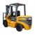 Import 3.5 ton diesel fork lift 3.5T with container mast attachment New condition diesel engine  hydraulic four wheel fork lifter from China