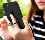 360 Degree Finger Loop Mount Stand Cell Phone Finger Ring Holder Finger Ring Stand Smart Phone Rotation Mobile Ring Holder