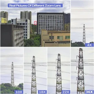 36X 18X Optical Zoom POE IR 150M 7inch Auto Tracking Audio PTZ IP Camera 5MP Outdoor High Speed Dome Cameras