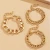 Import 3Pcs/Set Punk Exaggerated Chunky Thick Miami Curb Bracelets Bangles Gold Color Link Chain Bracelets Wrist Jewelry from China